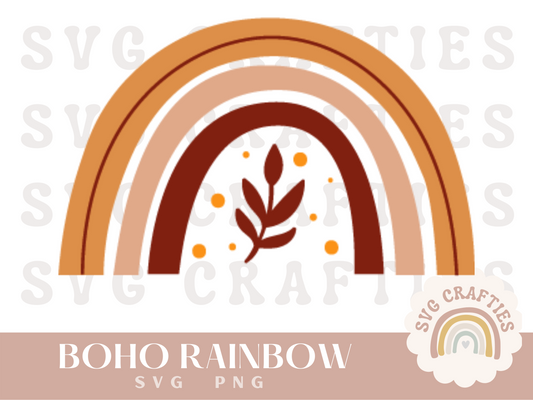 Boho Rainbow Free SVG Download