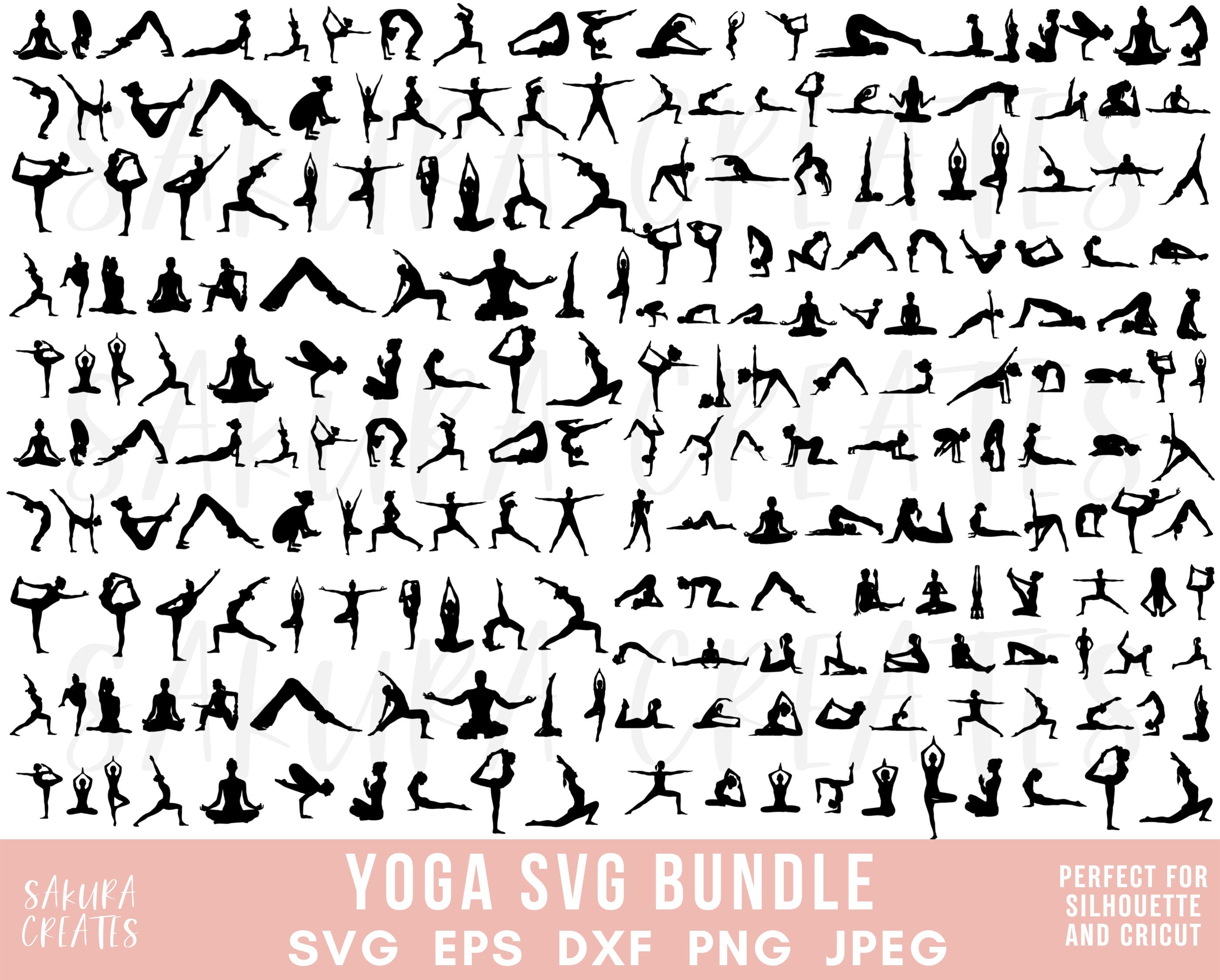 160+ Yoga SVG Meditation svg Yoga pose Namaste svg fitness svg Lotus p –  SVGCrafties