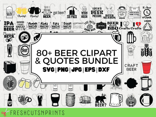 80+ Beer SVG Bundle , Beer quotes, Beer clipart, Beer cut files, Beer Vector, Beer Silhouette, Beer Mug svg, Beer stein svg, Commercial Use