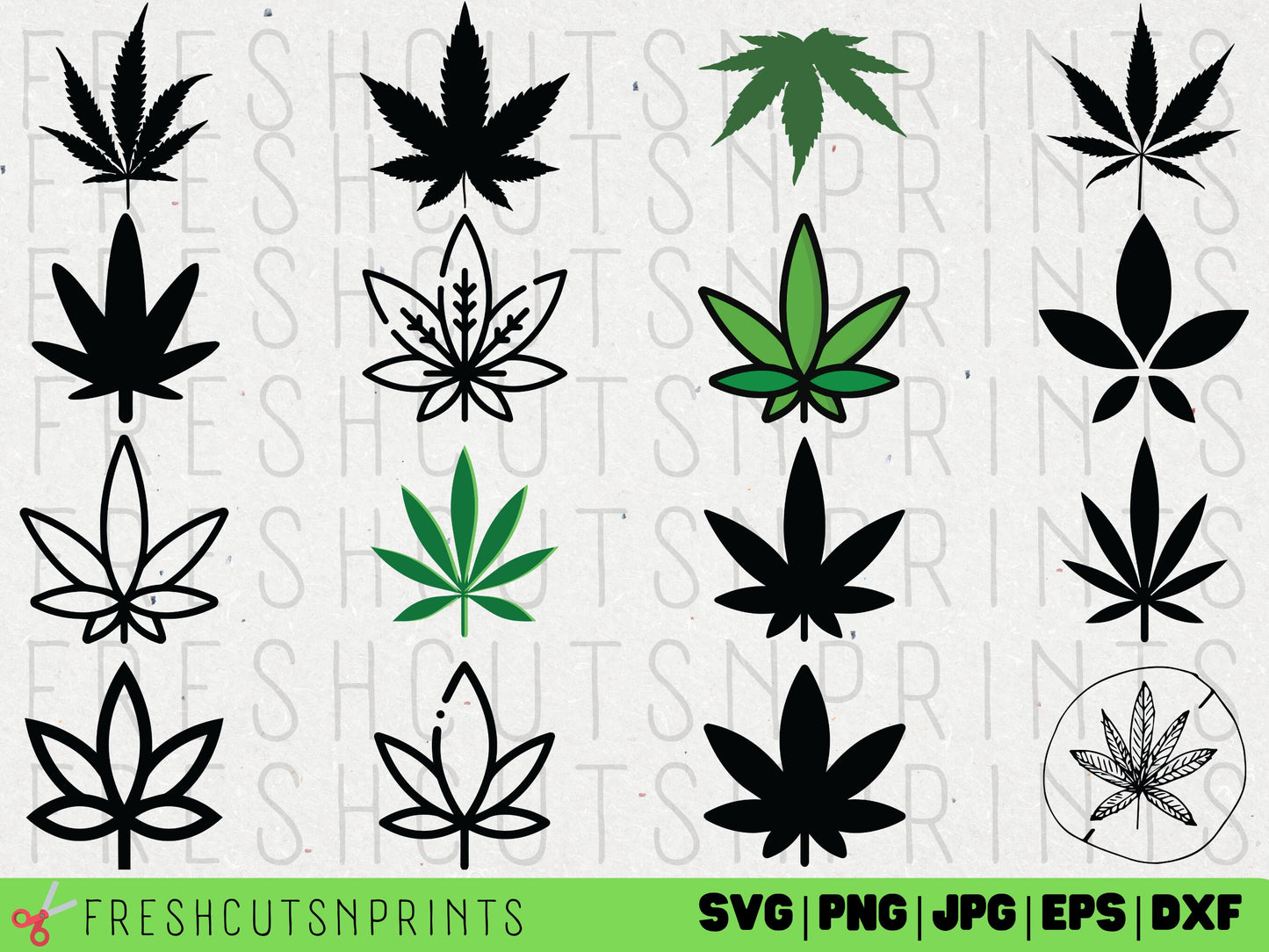 16 Weed Leaf SVG Bundle , Marijuana Leaf svg, stoner svg, Marijuana svg, Weed svg, Weed vector, Weed cut file, Rolling tray svg, Weed lover