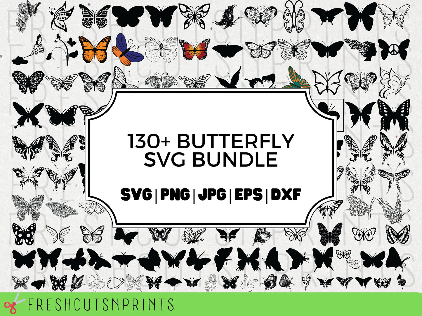 130+ Butterfly SVG Bundle, Butterfly Silhouette, Layered Butterfly, Butterfly Clipart, Butterfly Lover, Butterfly Cricut, Tribal Butterfly