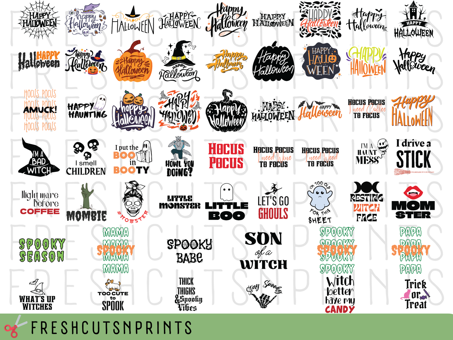 Huge Halloween SVG Bundle, Halloween clipart, Witch svg, Spooky svg, Halloween shirt svg, Happy Halloween, Funny Halloween designs