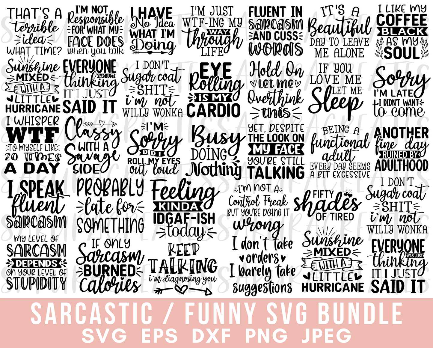Sarcasm Svg Bundle, Sassy SVG Bundle, Sarcastic Bundle Svg, Sarcastic Svg Bundle, Funny Svg Bundle, Sarcastic Sayings Svg Bundle, Sarcastic Quotes Svg files