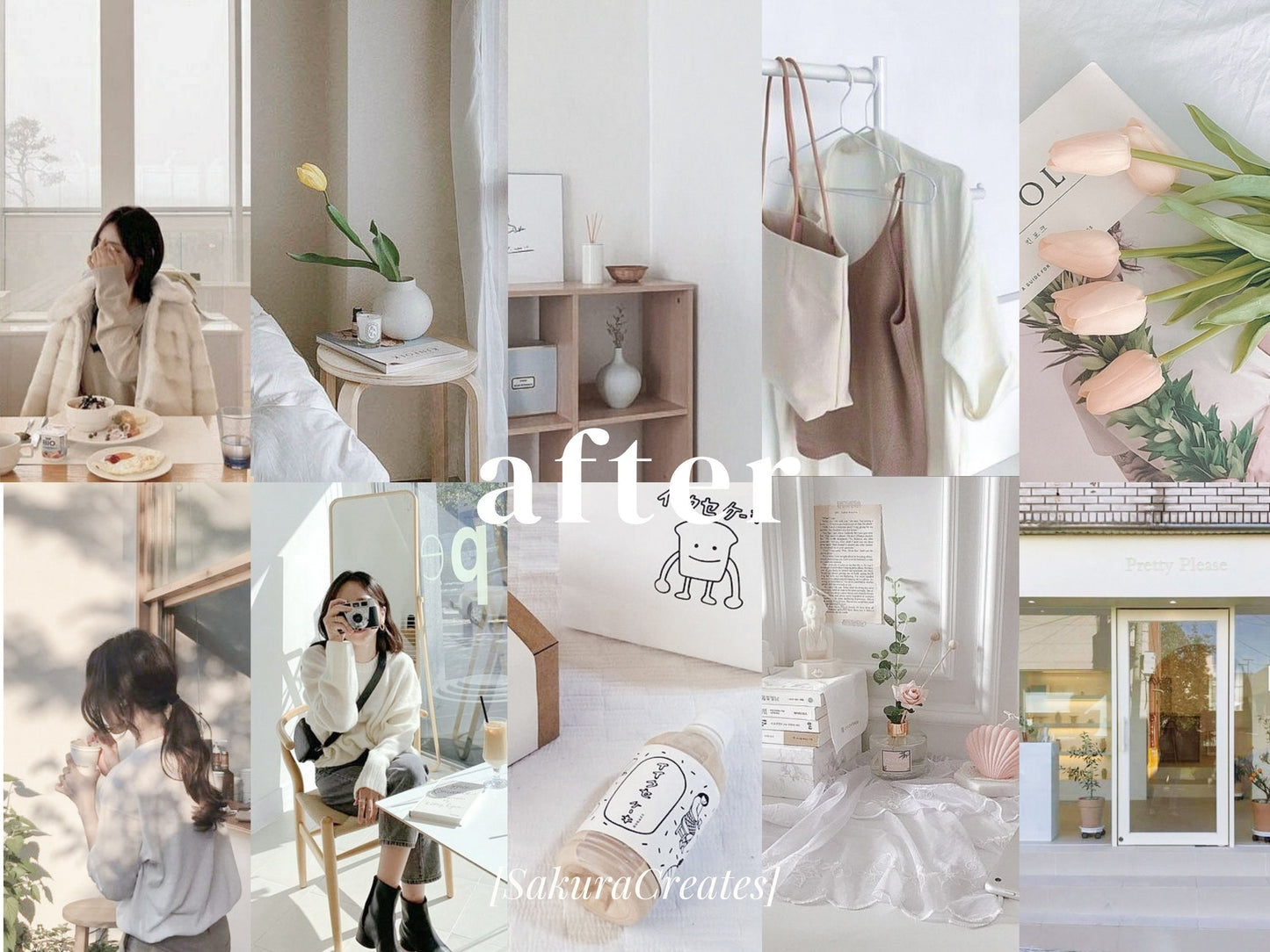 10 Mobile Lightroom Presets, Instagram Presets, Home Presets, Influencer Blogger, Lightroom Presets Coconut Tan, Vsco Presets, Sakura Preset